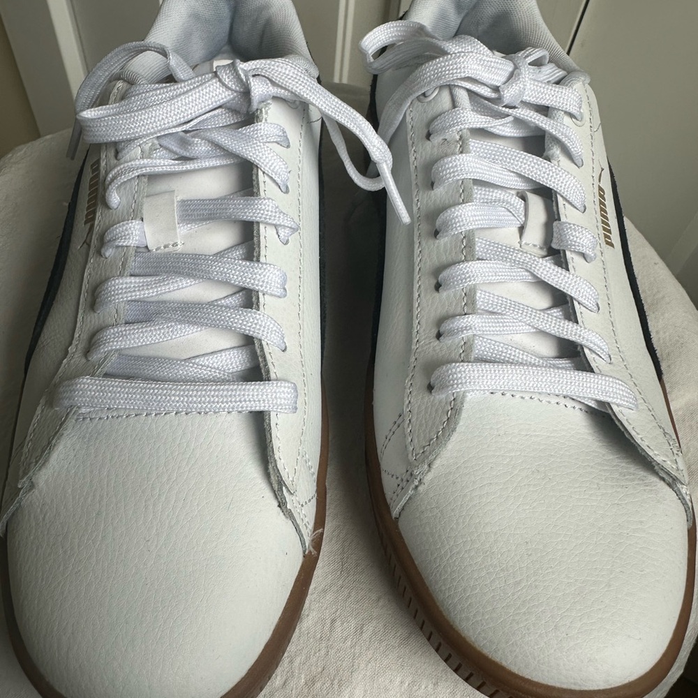 Puma Vikky Platform White Black Gum Women's Sneaker - Picture 5 of 10